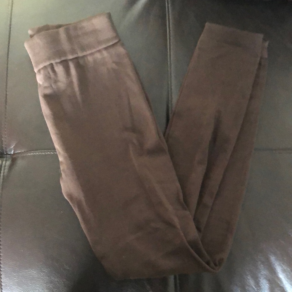 Size Small brown leggings